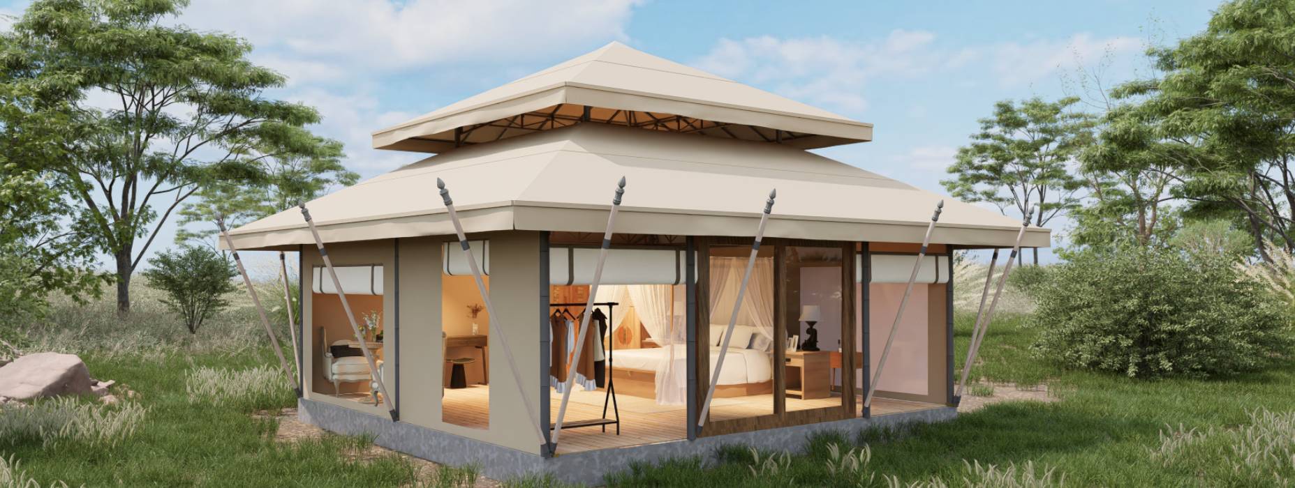 吴桥县户外野奢帐篷